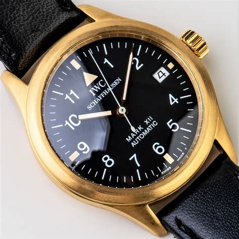 iwc mark xii gold